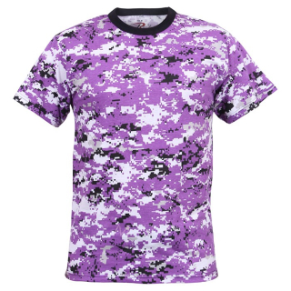 Triko DIGITAL VIOLET CAMO vel. XL