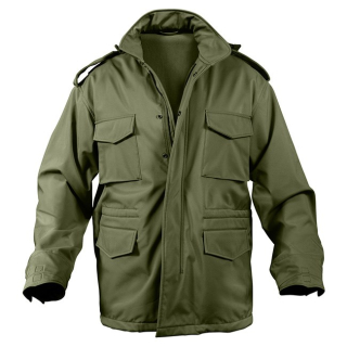 Bunda US M65 SOFTSHELL ZELENÁ vel. S