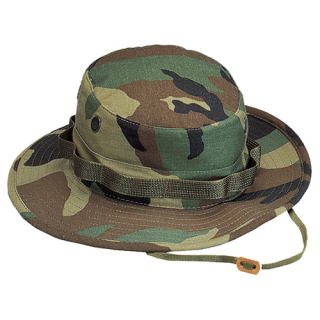 Klobouk BOONIE rip-stop WOODLAND vel. 7