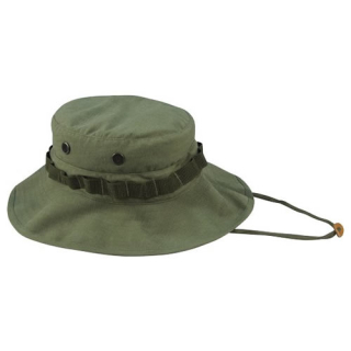 Klobouk VINTAGE VIETNAM ZELENÝ vel. 7,25