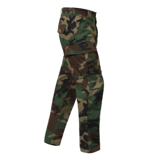 Kalhoty BDU bavlna rip-stop WOODLAND vel. XL-L