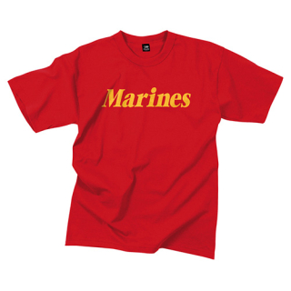 Triko MARINES ČERVENÉ vel. XL