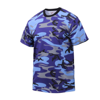 Triko ELECTRIC BLUE CAMO vel. L