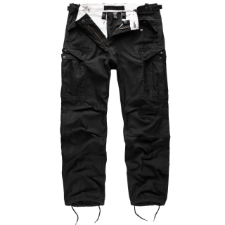 Kalhoty VINTAGE FATIGUE ČERNÉ vel. S