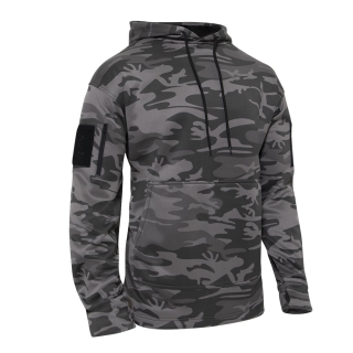 Mikina CONCEALED CARRY s kapucí BLACK CAMO vel. XL
