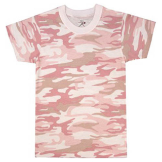 Triko dětské PINK CAMO BABY vel. M