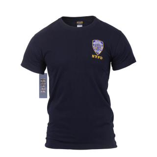 Triko s výšivkou NYPD MODRÉ vel. XL