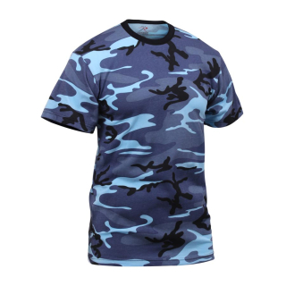Triko dětské SKYBLUE CAMO vel. M