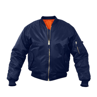 Bunda dětská bomber MA1 FLIGHT MODRÁ vel. XL