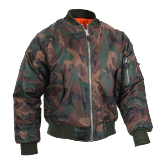 Bunda ULTRA FORCE MA1 FLIGHT WOODLAND vel. M
