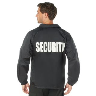 Bunda SECURITY ENFORCEMENT COACHES ČERNÁ vel. 4XL