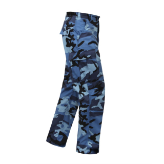 Kalhoty BDU SKY BLUE CAMO vel. L
