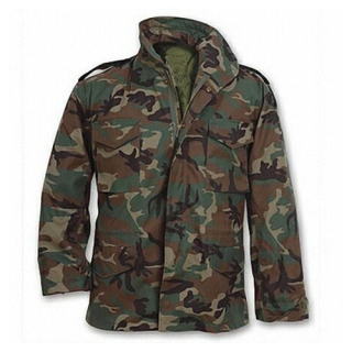 Bunda US M65 s vložkou WOODLAND vel. 4XL