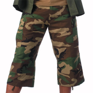 Kraťasy 3/4 BDU WOODLAND vel. XS