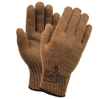 Rukavice vlněné US COYOTE BROWN vel. 3