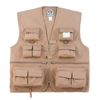 Vesta dětská UNCLE MILTY TRAVEL KHAKI