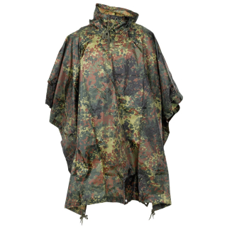 Pončo US rip-stop 144x223 cm BW FLECKTARN