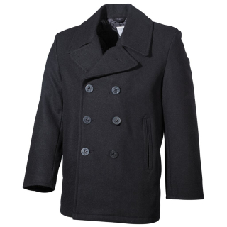 Kabát US Pea Coat ČERNÝ vel. L