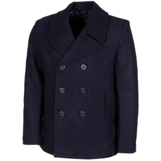 Kabát US Pea Coat MODRÝ vel. S