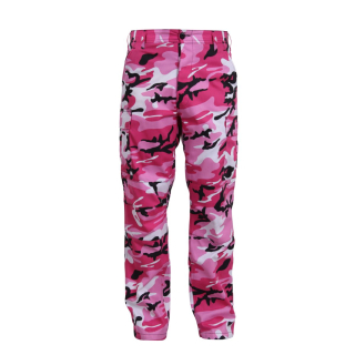 Kalhoty BDU PINK CAMO vel. M