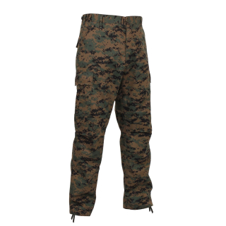 Kalhoty BDU DIGITAL WOODLAND vel. XL-L