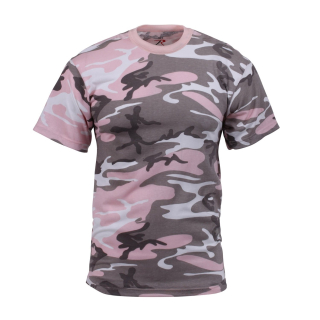 Triko SUBDUED PINK CAMO vel. L
