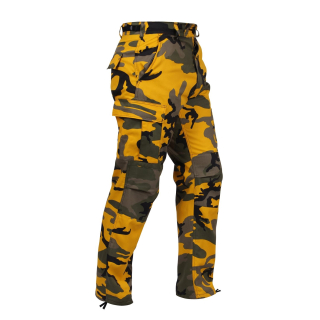 Kalhoty BDU YELLOW CAMO vel. XS