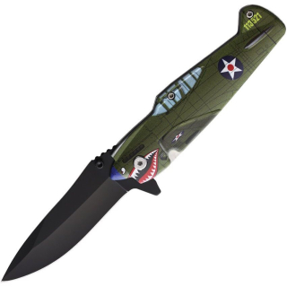 Nůž zavírací FIGHTER PLANE hladké ostří