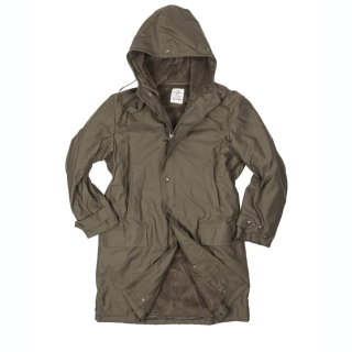 Bunda parka BW dlouhá s vložkou ZELENÁ vel. 177/100