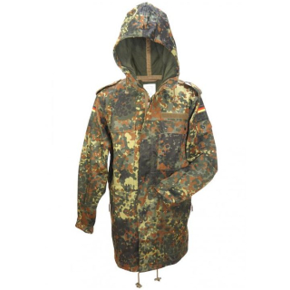 Bunda/parka BW polní bez vložky FLECKTARN použitá vel. 175-185/090-095