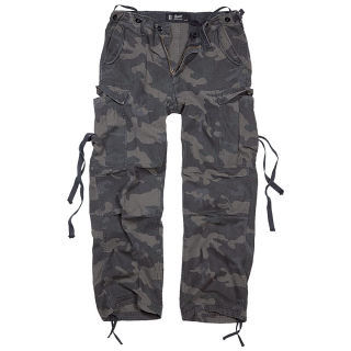 Kalhoty M65 vintage BLACK CAMO vel. M