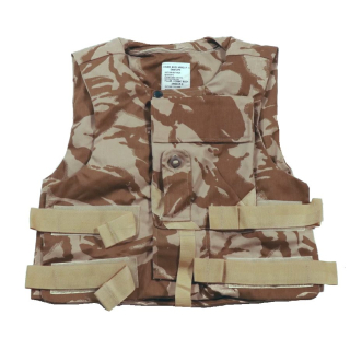 Vesta britská FLAK cvičná s výplní DPM DESERT použitá vel. 190/108