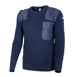 Svetr BW MODRÝ originál použitý vel. 52-46