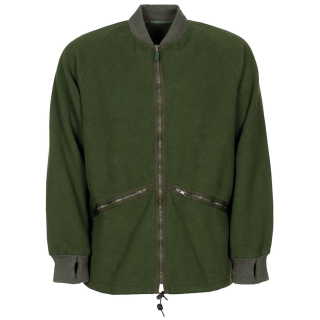 Mikina BRITSKÁ fleece ZELENÁ použitá vel. 170/104