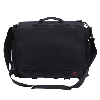 Taška přes rameno CONCEALED CARRY Messenger ČERNÁ