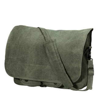 Taška PARATROOPER přes rameno VINTAGE ZELENÁ