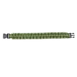Náramek SURVIVAL PARACORD OLIV vel. 8