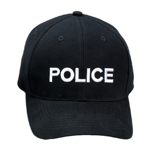 Čepice POLICE baseball ČERNÁ