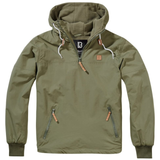 Bunda LUKE windbreaker ZELENÁ vel. 5XL