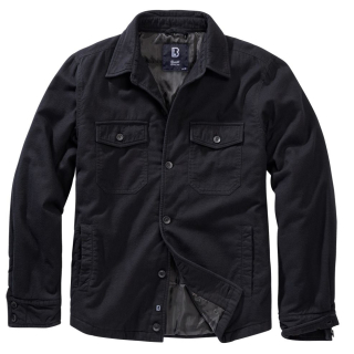 Košile LUMBERJACKET dlouhý rukáv flanel ČERNÁ vel. XL