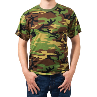 Triko funkční Moisture Wicking krátký rukáv WOODLAND vel. S