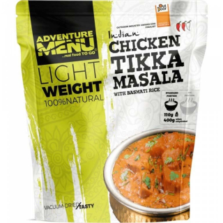 Kuře Tikka Masala s rýží basmati PORCE 115g/400g - dehydrované hotové jídlo