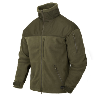 Bunda CLASSIC ARMY fleece ZELENÁ vel. L