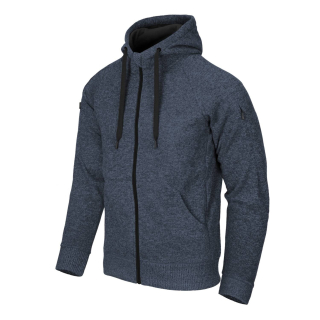 Mikina COVERT TACTICAL MODRÁ MELANŽ vel. XL