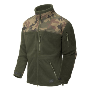 Bunda INFANTRY fleece ZELENÁ/WOODLAND POLSKÝ vel. XL