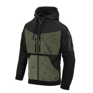 Mikina ROGUE ČERNÁ/DESERT NIGHT CAMO vel. 3XL