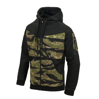 Mikina ROGUE ČERNÁ/TIGER STRIPE vel. S