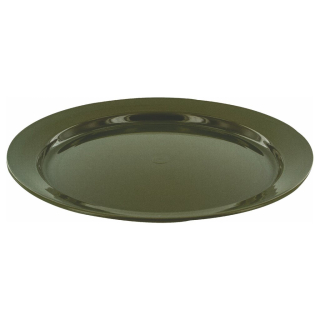 Talíř mělký plastový 24 cm ZELENÝ