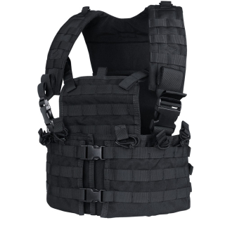 Vesta taktická MOLLE CHEST SET ČERNÁ