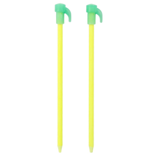 Kolíky stanové FLUORESCENČNÍ 20 cm sada 6 ks